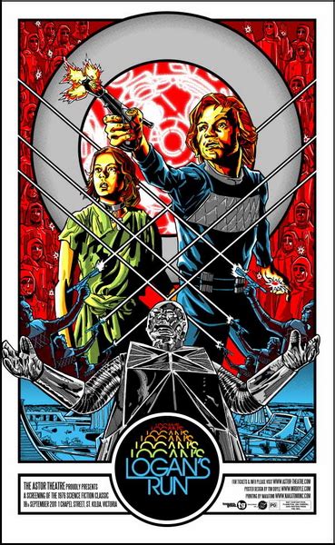 Logan’s Run movie poster by Tim Doyle | Poster Cabaret