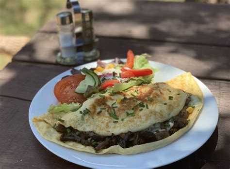 Gef Llte Pfannkuchen Mit Champignons By Bintu Cham Mrs City Hamburg