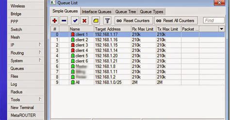 Limitar Ancho De Banda En Mikrotik Winbox Mikrotik Redes Inal Mbricas