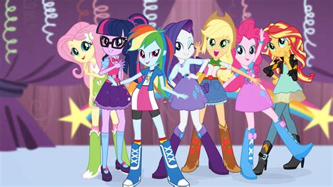 Equestria Girls Mane 7 My Little Pony Equestria Girls Know Your Meme