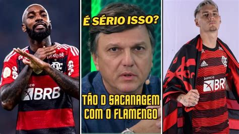 MAURO CEZAR DETONOU GERAL O FLAMENGO ESTÁ SENDO DESRESPEITADO É UM