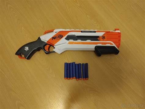 Pistole Nerf N Strike Elite Rough Cut 2x4 Blaster Šumperk Bazoš cz