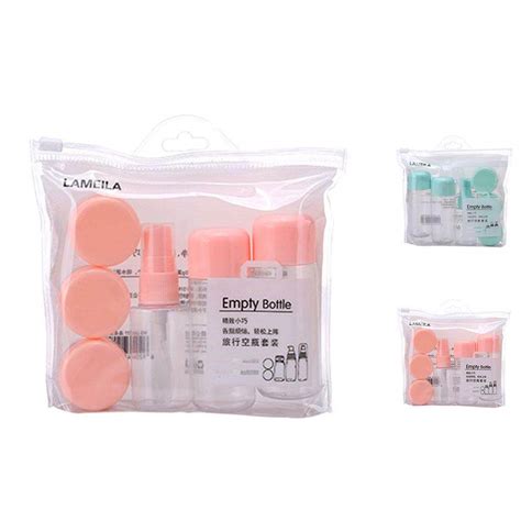 Pcs Set Travel Mini Makeup Empty Bottle Cosmetic Face Cream Box Spray