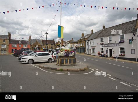 Town centre, Beaminster, Dorset UK Stock Photo - Alamy