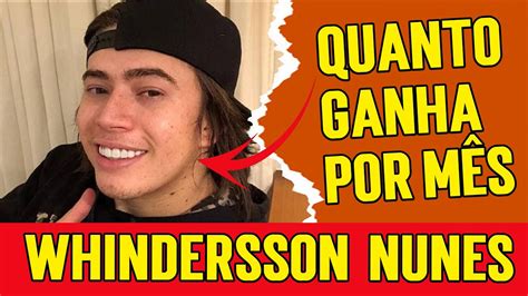 ATUALIZADO Agosto 2021 QUANTO GANHA O CANAL Do WHINDERSSON NUNES Por