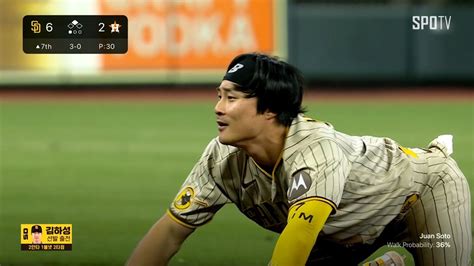 Mlb 멀티히트2타점2득점3도루 Mvp 김하성 0909 Youtube