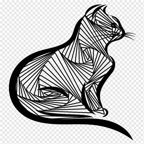 Kedi Spiral Hat Sanat Dijital Sanat Soyut Ablon Png Pngwing