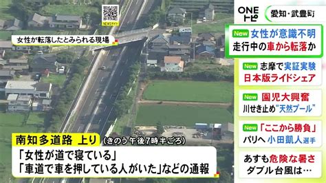 自動車専用道路で走行中の車から転落か 23歳女性が意識不明の重体 運転手の男を酒気帯び運転の疑いで逮捕 Youtube