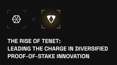 Everstake On Twitter Tenet Is A Blockchain Standing Out Due To Its