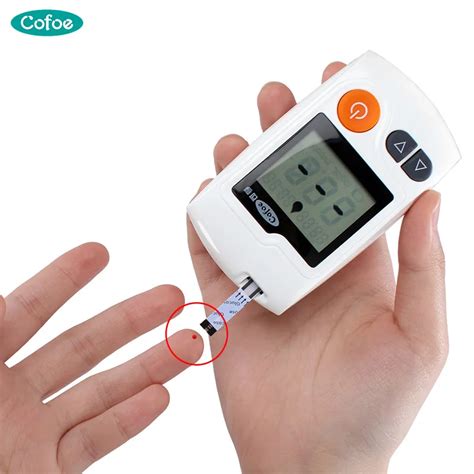 Cofoe Yili Blood Glucose Meter With 50pcs Test Strips Lancets Needles