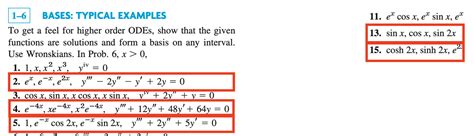 Solved For Higher Order Odes Show That The Givenfunctions Chegg