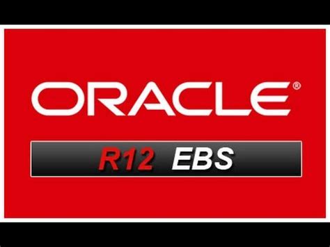 Oracle Ebs R Training Youtube