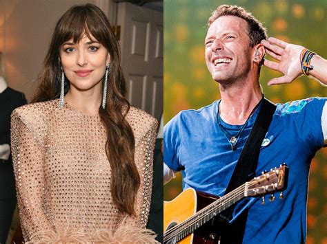 Qué romántico Chris Martin le declara su amor a Dakota Johnson en