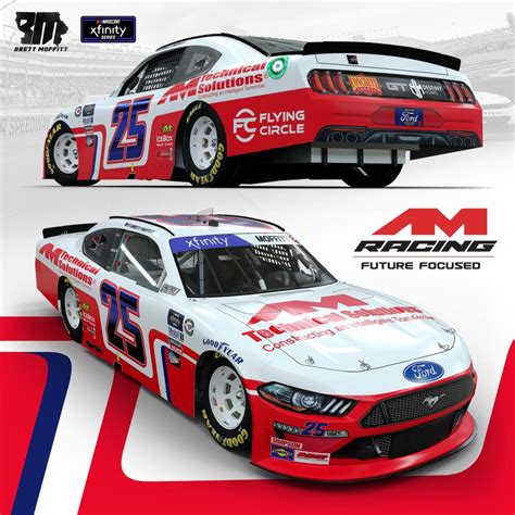 Am Racing Xfinity Series Paint Schemes Jayski S Nascar Silly