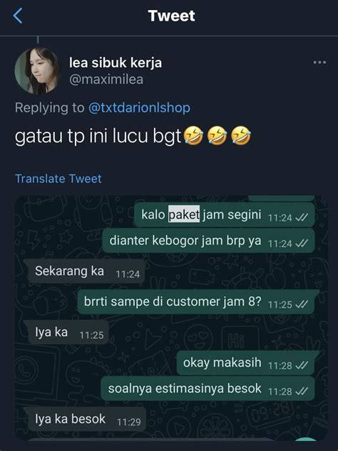 Kumpulan Percakapan Kurir Paket Dengan Pelanggan Bikin Senyum Senyum