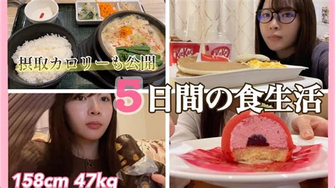 【vlog】爆食しても太らない⁉︎5日間の食生活に密着摂取カロリーも公開 Youtube