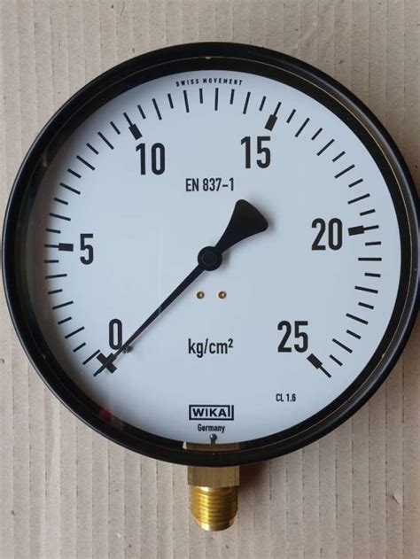 Jual Pressure Gauge Wika Inch Kg Type Di Seller Bena