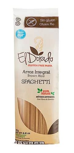 Spaghetti Fideos De Arroz Integral Sin Gluten El Dorado Cuotas Sin