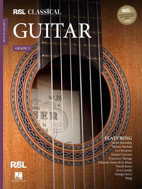 Rsl Classical Guitar Grade 5 2022 Rsl Awards India