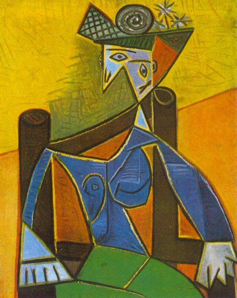 1941 Femme Assise Dans Un Fauteuil 4 Pablo Picasso 1881 1973 Period