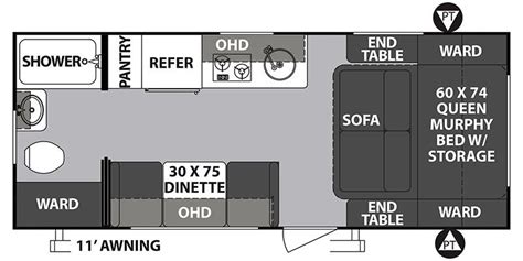 Forest River R Pod Travel Trailer Floor Plans | Two Birds Home