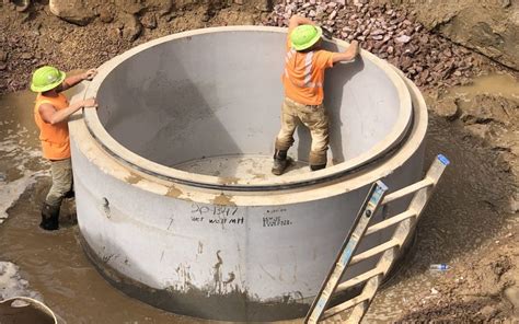 Sanitary Manholes In South Dakota Cemcast Pipe Precast