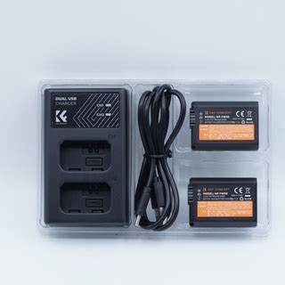 Jual KNF K F Concept Battery Sony NPFW50 2PCS Dual Slot Charger NP FW50