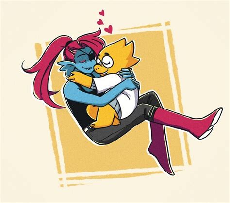 Alphys And Undyne Otp For Life Undertale Drawings Undertale