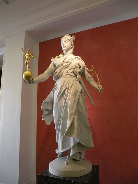 Statue of Marianne in the French Assemblée Nationale