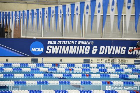 Ohio State Swim Dive On Twitter The Stage Is Set 2018 NCAA Women S