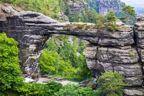 National Park Bohemian Switzerland, Czech Republic Stock Image - Image ...