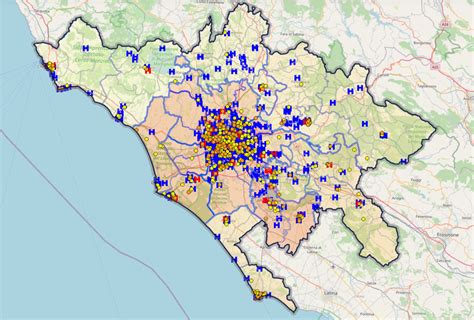 Cartina Roma Per Cap