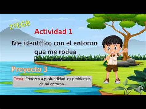 ACTIVIDAD 1 Me identifico con el entorno que me rodea 2ºEGB Básica