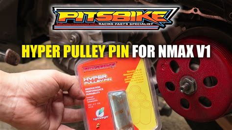 NMAX V1 Pitsbike Hyper Pulley Pin Installation Motovlog YouTube