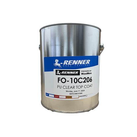 Renner C206 Solvent Based Clear Topcoat