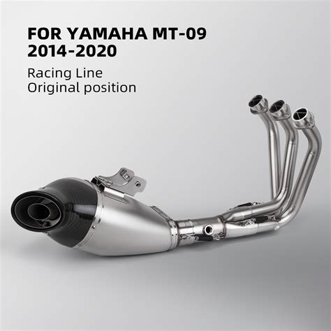 Akrapovic Racing Line Carbon Full Exhaust System For Yamaha Mt Fz