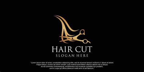 Luxury Hair Salon Logo Design Premium Vector 13081153 Vector Art At