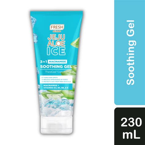 Fresh Jeju Aloe Ice 3 In 1 Niacinamide Soothing Gel Lazada Ph