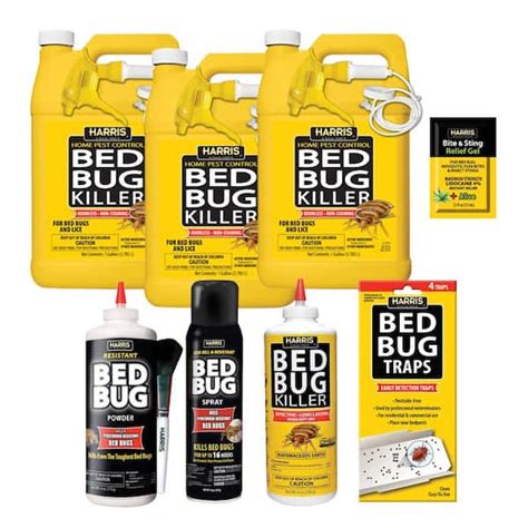 Harris Bed Bug Commercial Kit Bbkit Bizvp The Home Depot