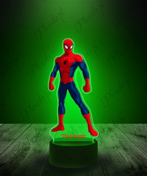 Lampka Na Biurko UV Statuetka Marvel Spiderman Plexido Sklep EMPIK