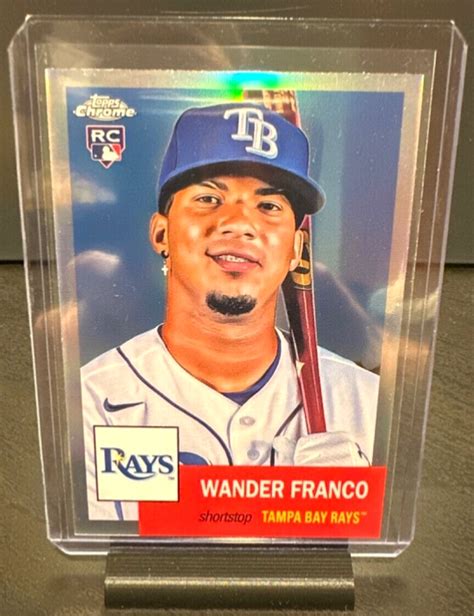 Wander Franco Refractor Rookie Card Rc Topps Chrome Platinum