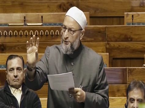 Asaduddin Owaisi Says Babri Masjid Zindabad In Parliament Mosque Still