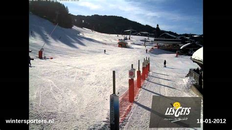 Portes Du Soleil Les Gets Webcam Time Lapse Youtube