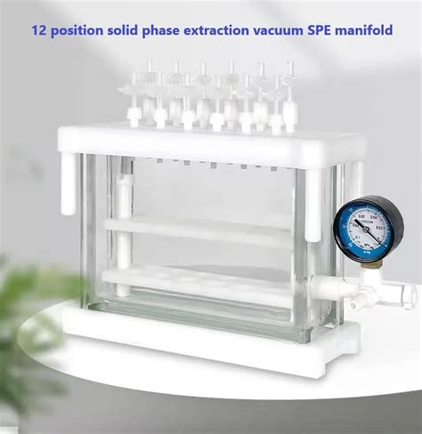 Position Solid Phase Extraction Vacuum Spe Manifold Ha