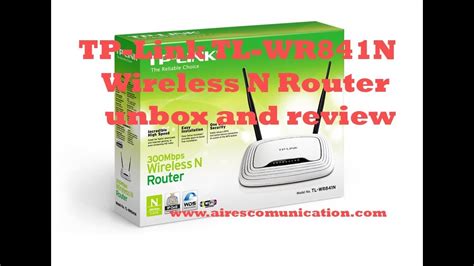 Tp Link Tl Wr841n Wireless N Router Unbox And Review Youtube