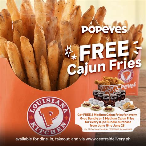 Popeyes Bundle Meal Now Comes With Free Cajun Fries Megabites