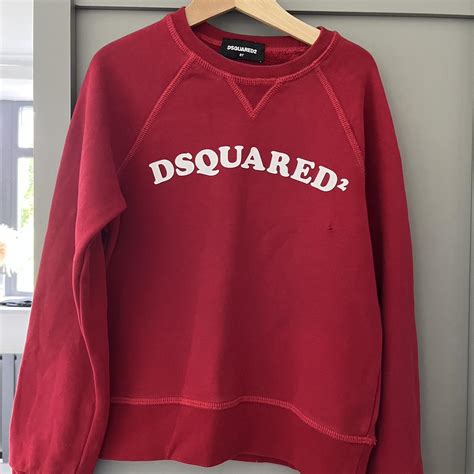 Boys Long Sleeve Dsquared Jumper Size 8 Years Good Depop