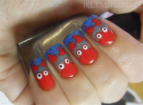 Holy Manicures: Beachy Crab Nails.