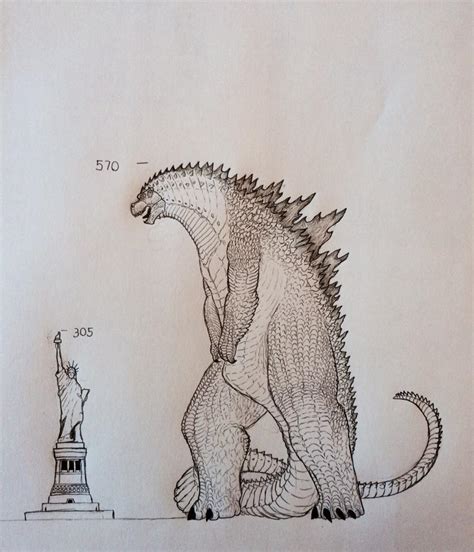 570 Godzilla By Thegreatestloverart On Deviantart