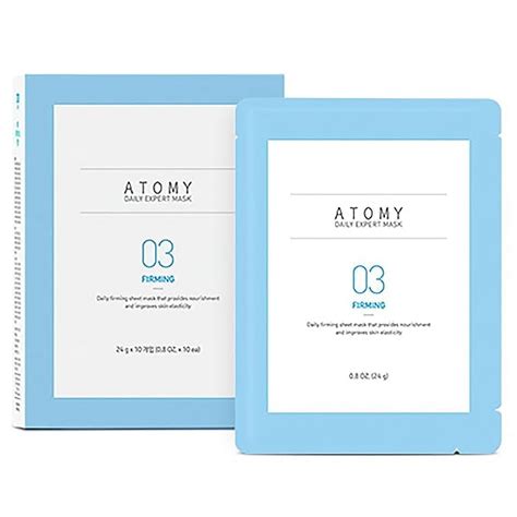 Atomy Daily Expert Mask 03 firming 10 Sheet (Soothing) | Facial Mask ...